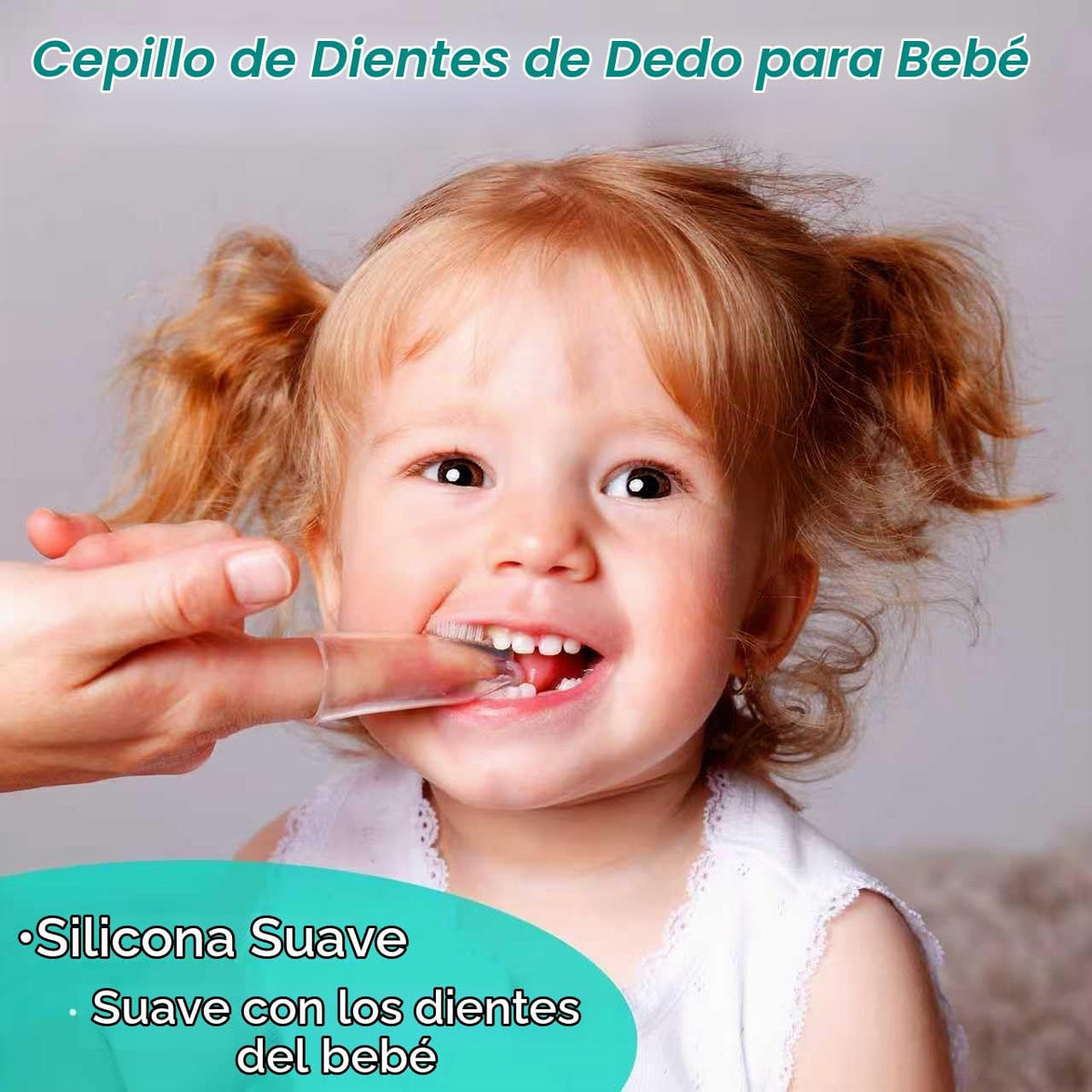 Foily Paquete de 60 gasas limpiadoras de lengua para bebés con cepi...