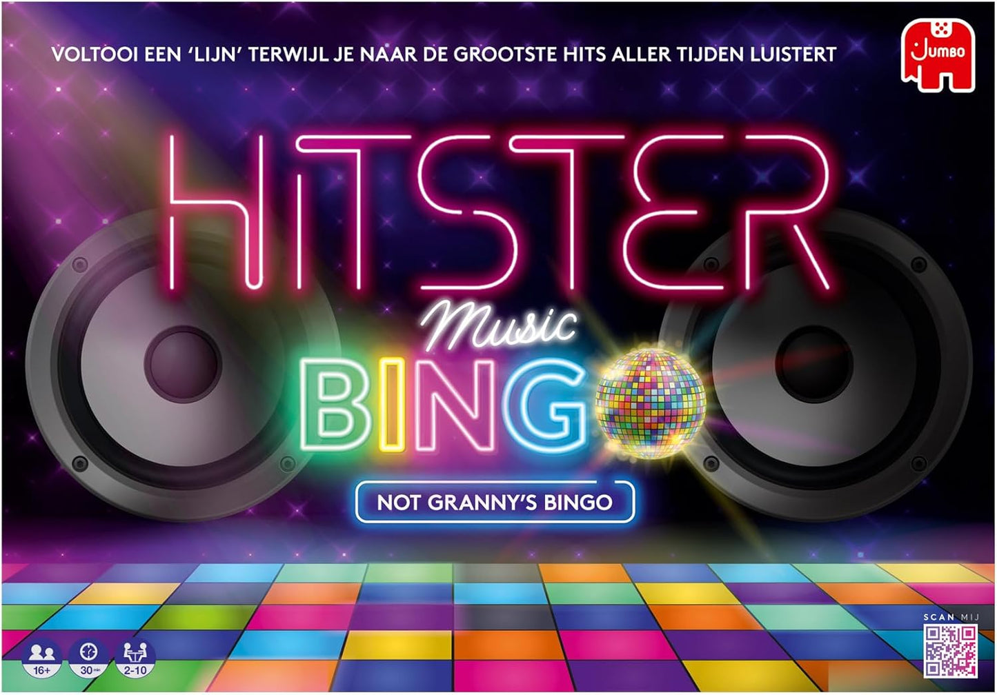 Jumbo Hitster Bingo - Juego de fiesta