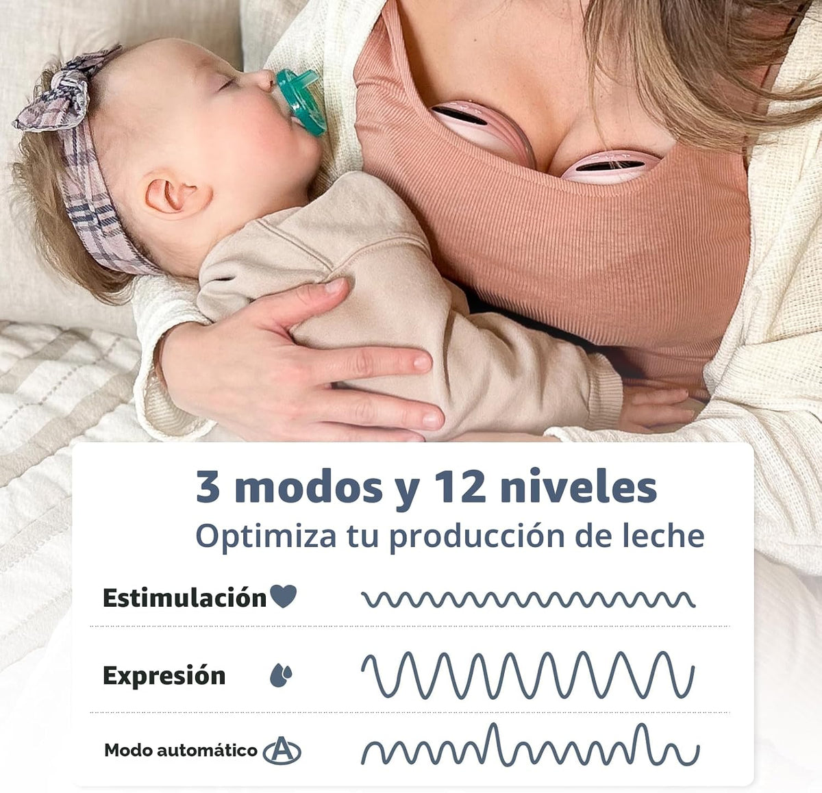 MomMed Extractor de leche usable (Modelo S21) \u2013 Extractor de l...