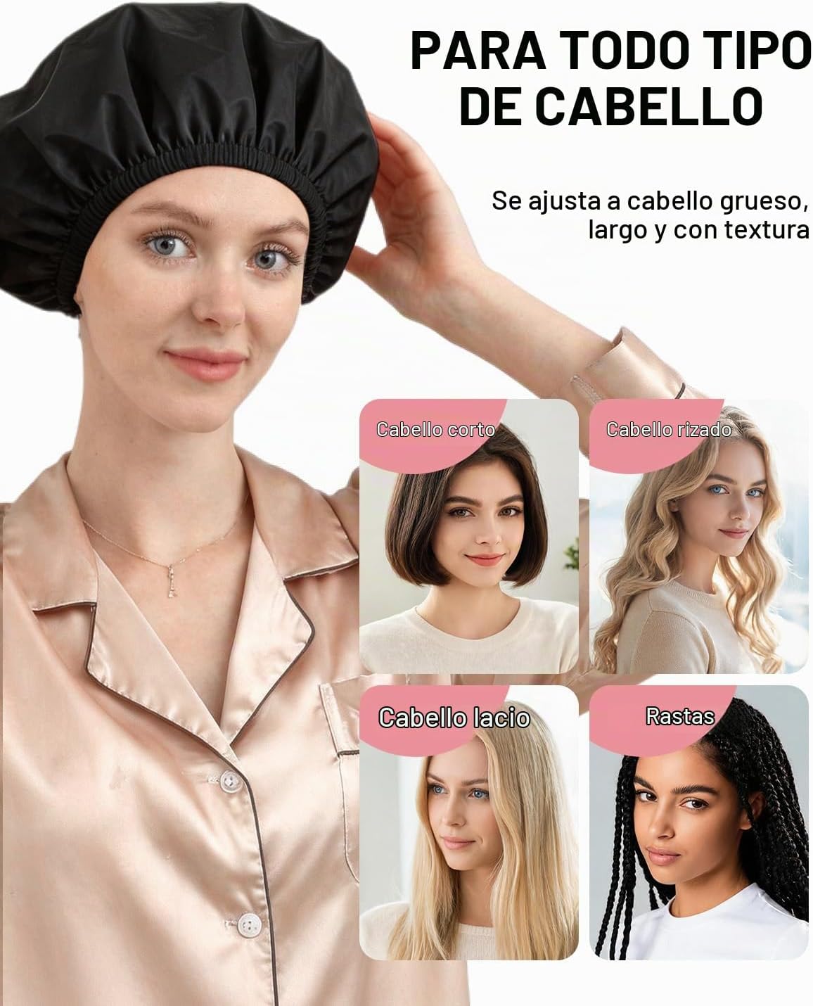 YIZIJIZI 2 tapas térmicas para el cabello de acondicionamiento prof...