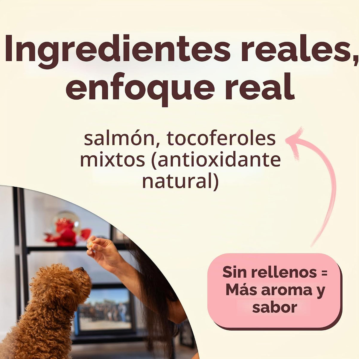 Pupford Golosinas de entrenamiento liofilizadas para perros y cacho...