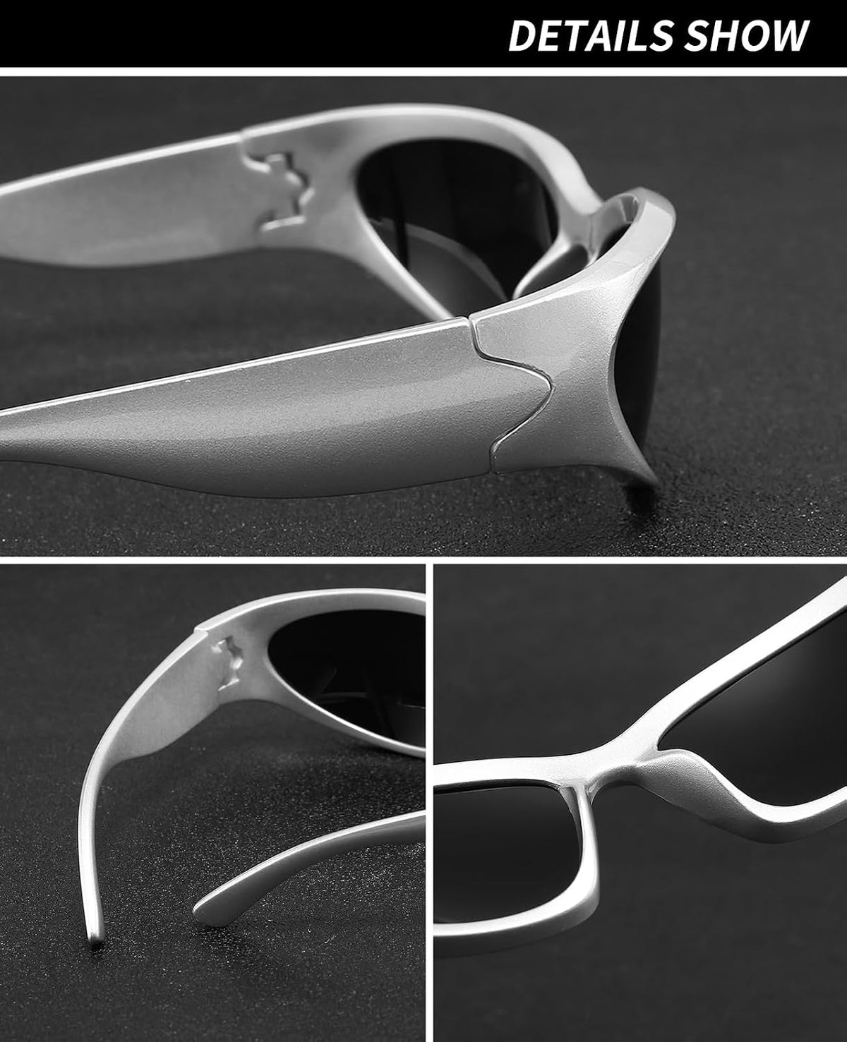 SOAR&amp;EAGLE Y2K - Paquete de 3 lentes de sol polarizados envolve...