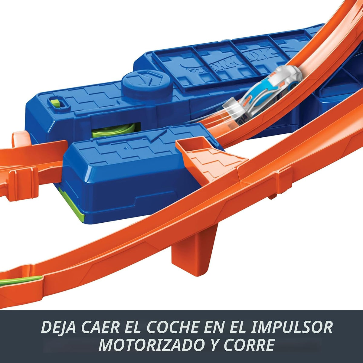 Set de Pista de Coches Juguete Hot Wheels, Pista de Acrobacias con...