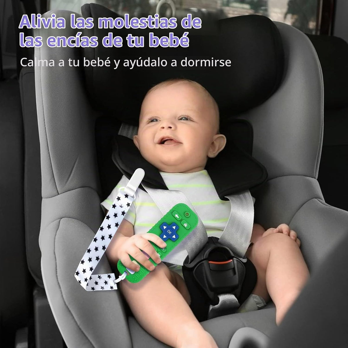 Chuya Mordedor remoto de silicona para bebés Juguetes de dentición...