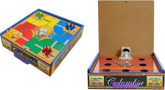 Juego de mesa tradicional colombiano 2 en 1 \u2013 Sapo (lanzamient...