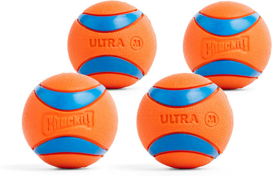 Chuckit! Ultra Ball Juguete para Perros - Pelotas Saltarinas de Bus...