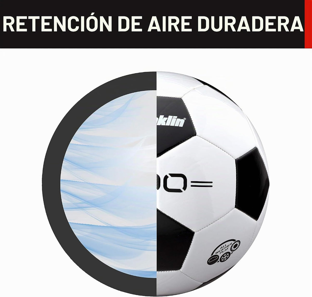 Franklin Sports - Pelotas de fútbol para jóvenes y adultos - Tamaño...