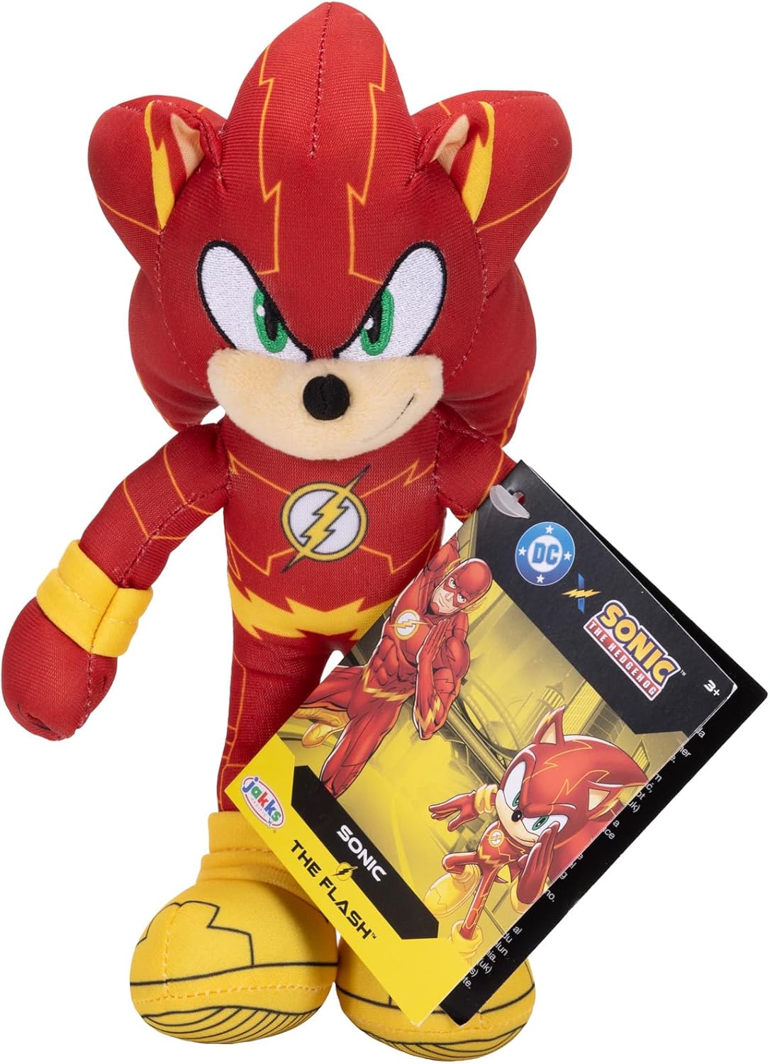 Sonic The Hedgehog DC Comics Shadow as Batman y Sonic as The Flash...