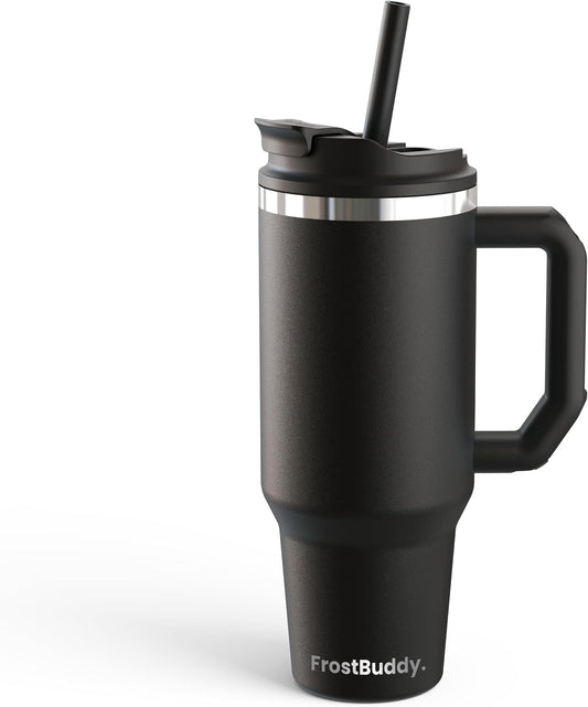 Frost Buddy Thicc Buddy - Vaso de acero inoxidable de 40 onzas con...