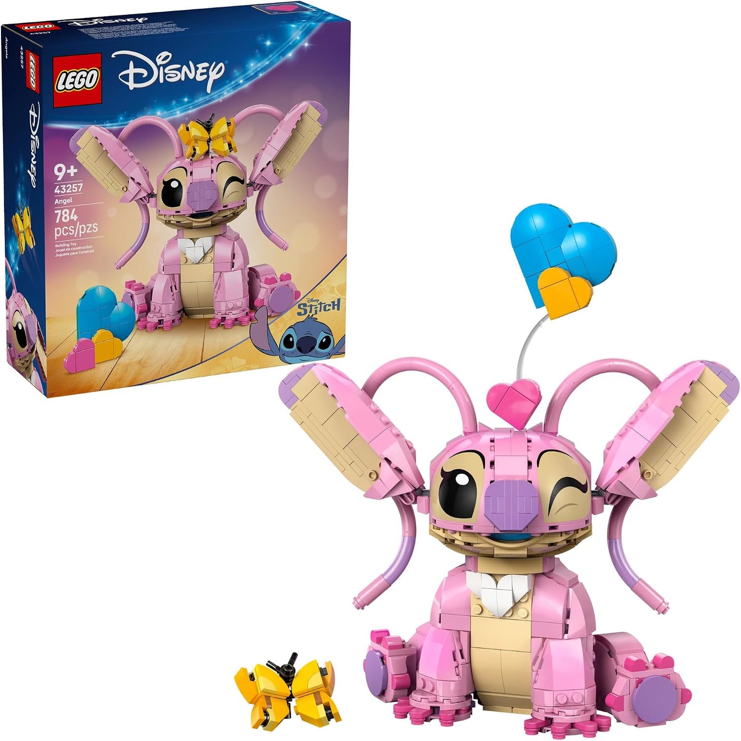 LEGO Disney Angel Lilo &amp; Stitch Juguete para niños, decoración...