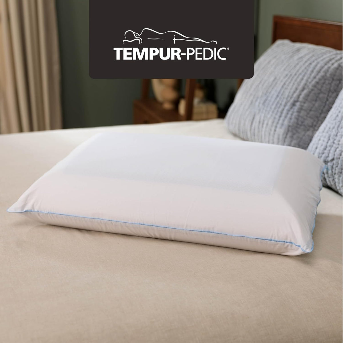 TEMPUR-Pedic TEMPUR-Cloud - Almohada refrescante doble, tamaño Quee...