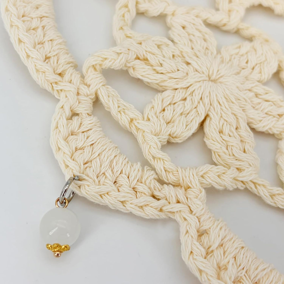 Julpsk Sombrero de ganchillo hecho a mano de verano para mujer, con...