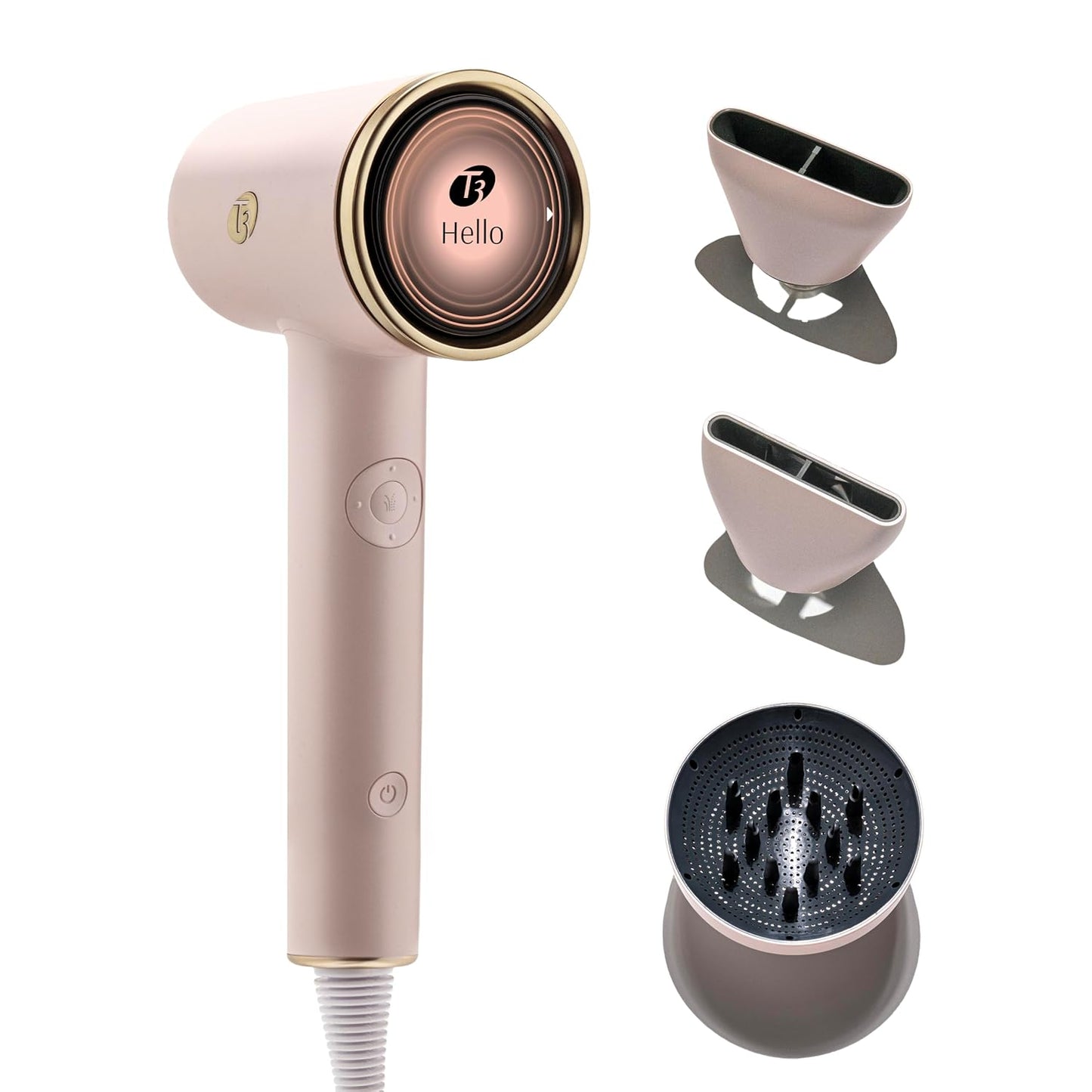 T3 Aire IQ Kit de secador de pelo con concentrador de secado rápido...