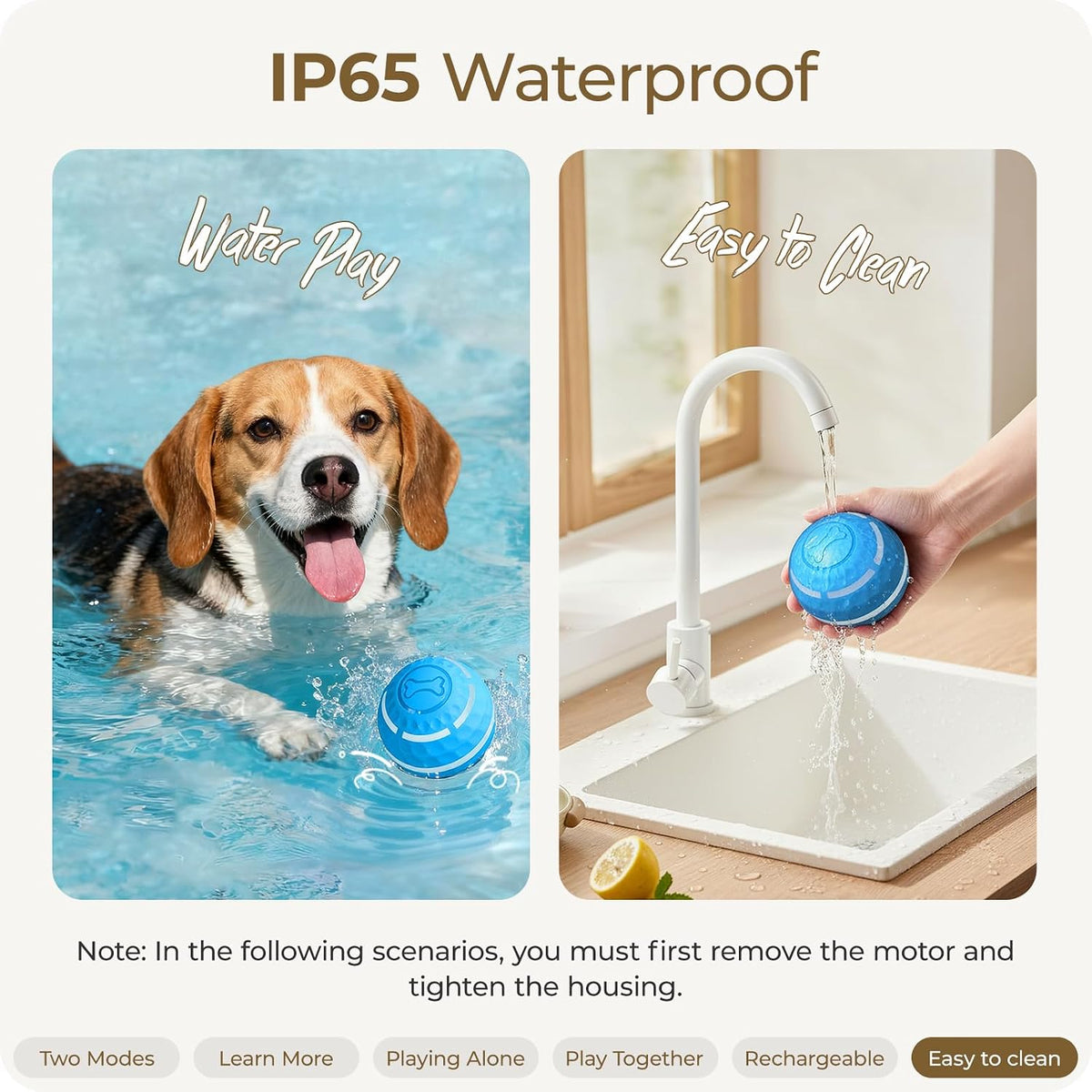 Apasiri - Juguetes interactivos para perros: Bolas para perros que...