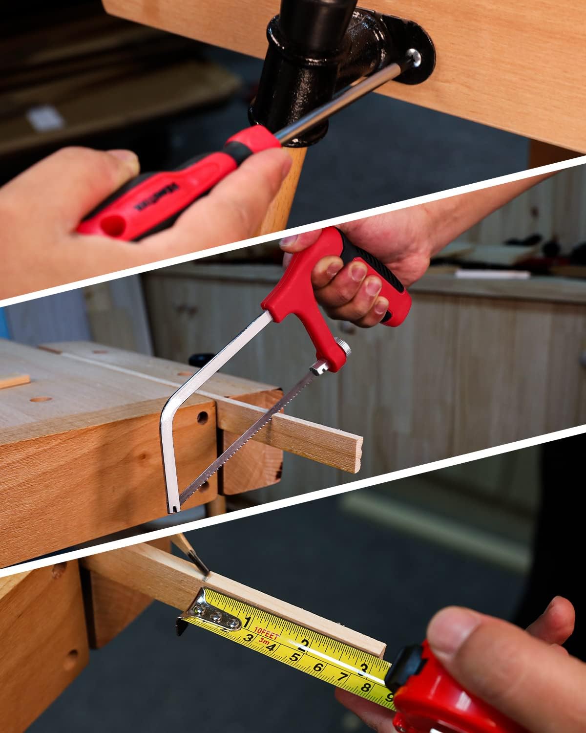 KingTool - Kit de herramientas mecánicas de reparación general para...