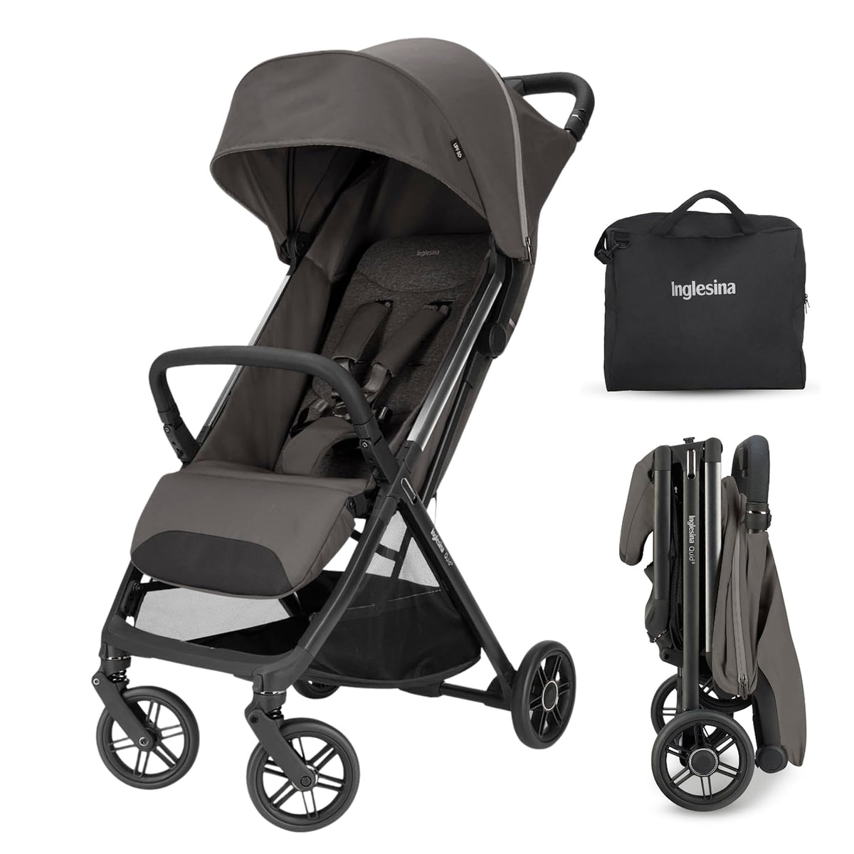 Inglesina Quid³ Cochecito de viaje + bolsa de transporte y fundas p...