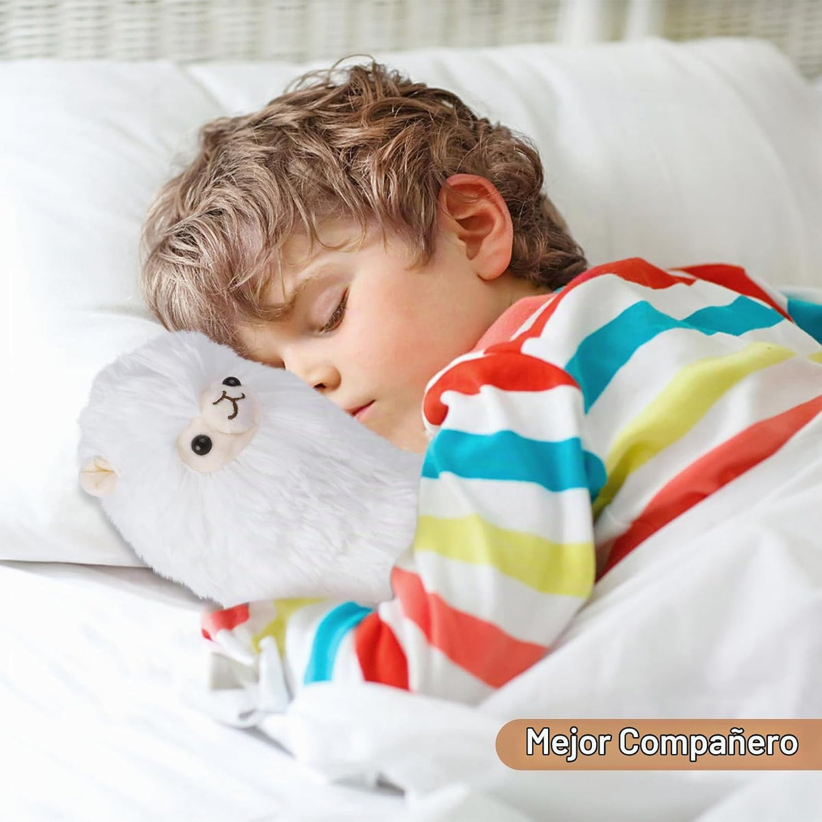 SuzziPals - Animales de peluche de llama, almohadillas térmicas par...