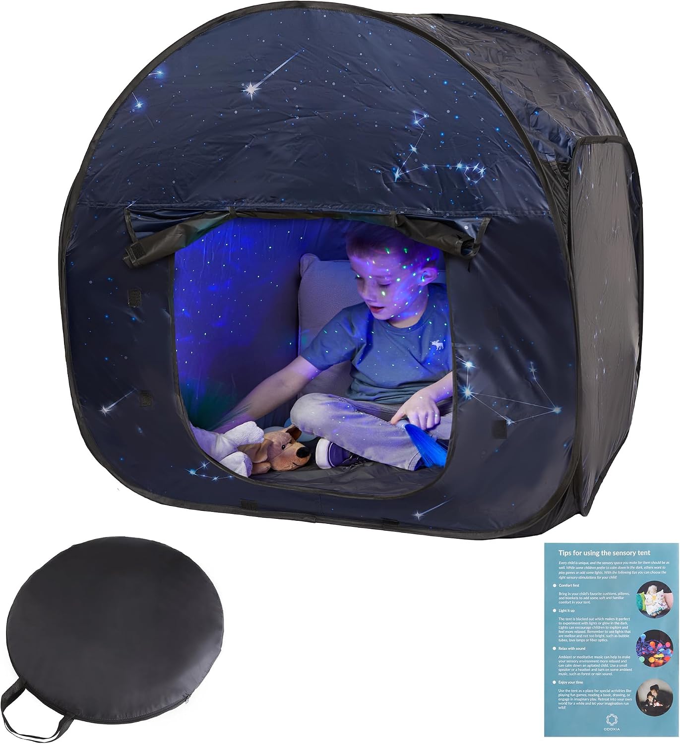 Tienda de campaña sensorial | Esquina tranquila para que los niños...