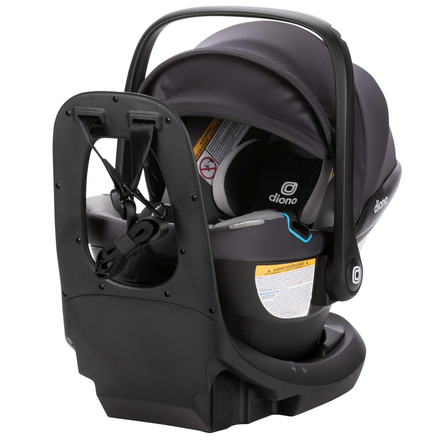 Diono LiteClik30 XT SafePlus - Asiento y base para automóvil infant...