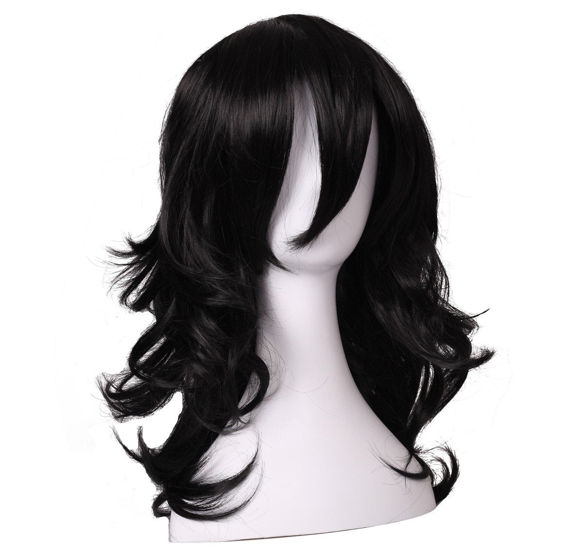 ColorGround Peluca corta de anime para cosplay
