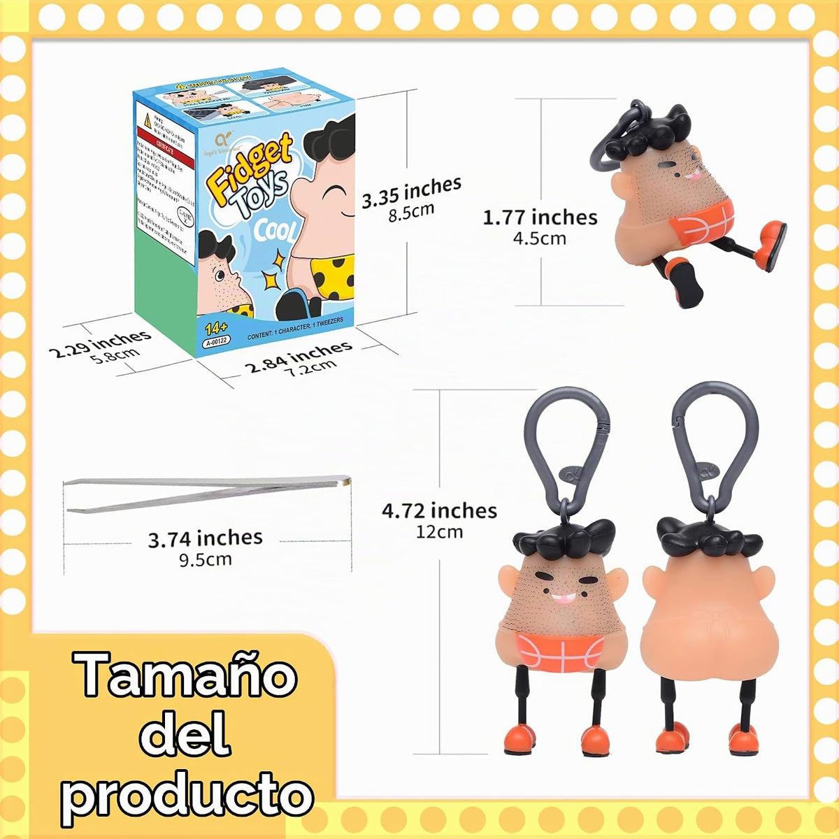 JumpJump Juguetes Fidget para Rascarse la Piel Tricotilomanía Ansie...
