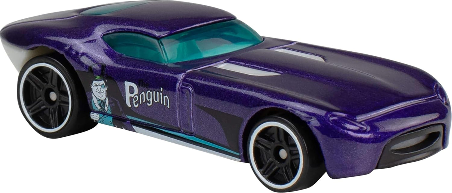 Hot Wheels Batman Juego de Coches 5-Pack, Conjunto de 5 Vehículos T...