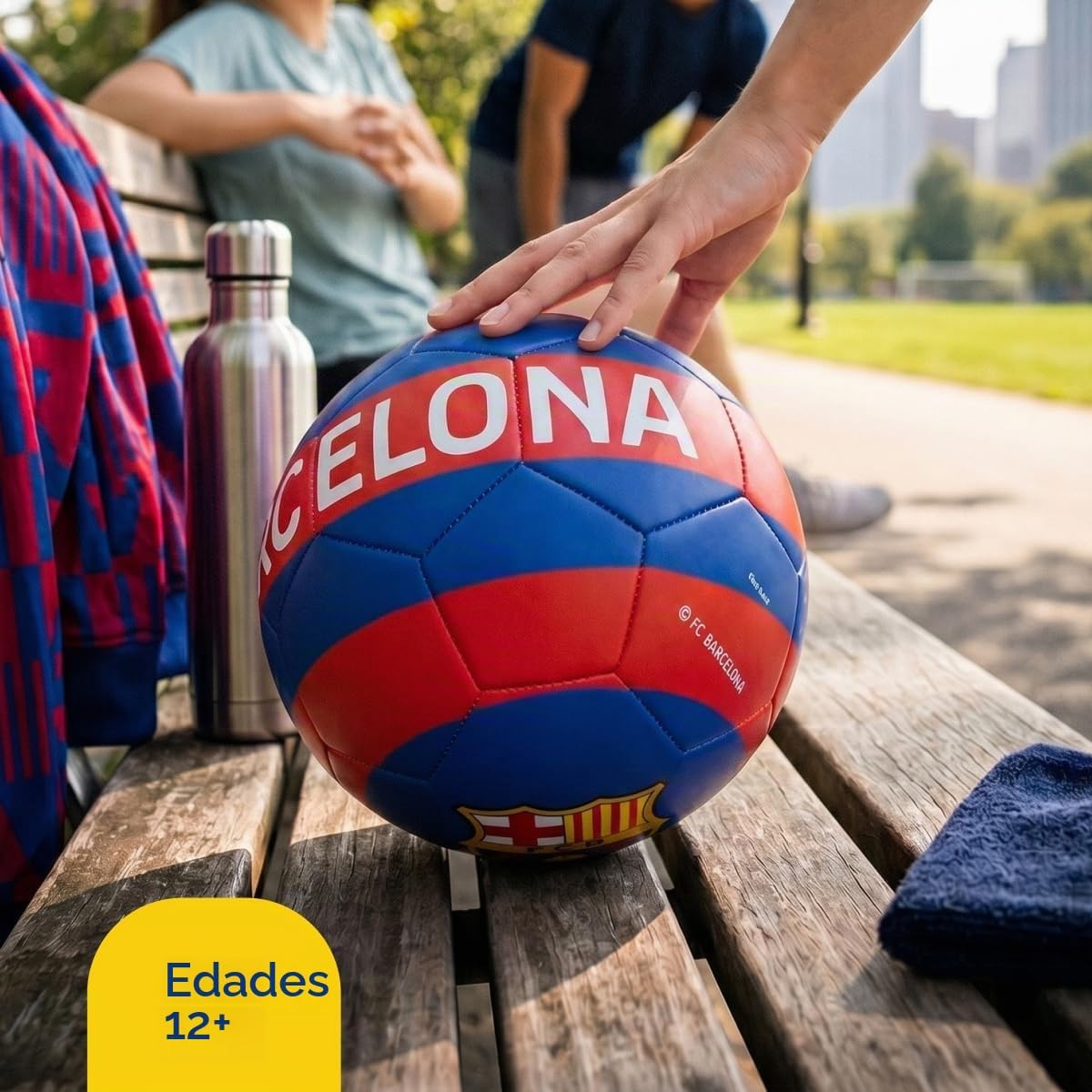 Maccabi Art Balón de fútbol con licencia oficial del FC Barcelona,...