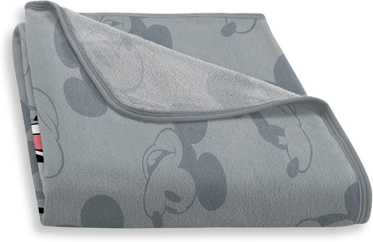 Northwest Manta de Micro Raschel con diseño de Mickey Mouse, 46 x 6...
