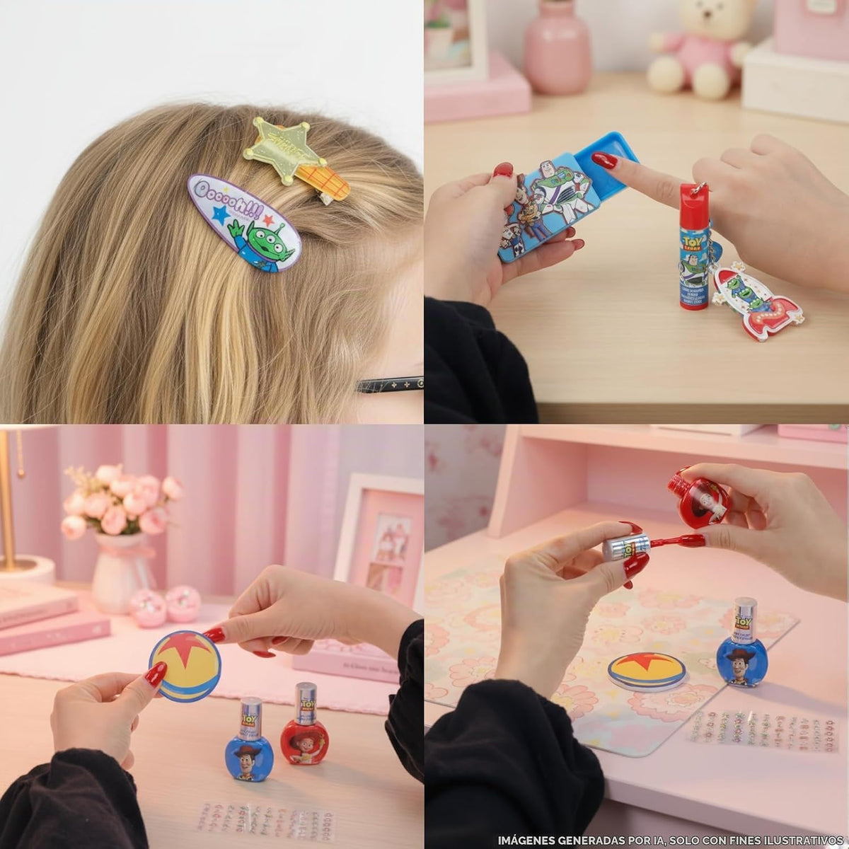 Toy Story - Juego de maquillaje con cosméticos y accesorios, a part...