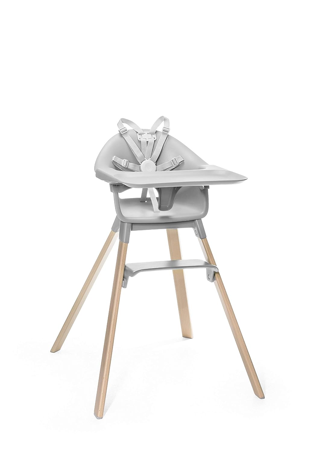 Stokke Clikk - Trona de color gris nube, todo en uno con bandeja +...