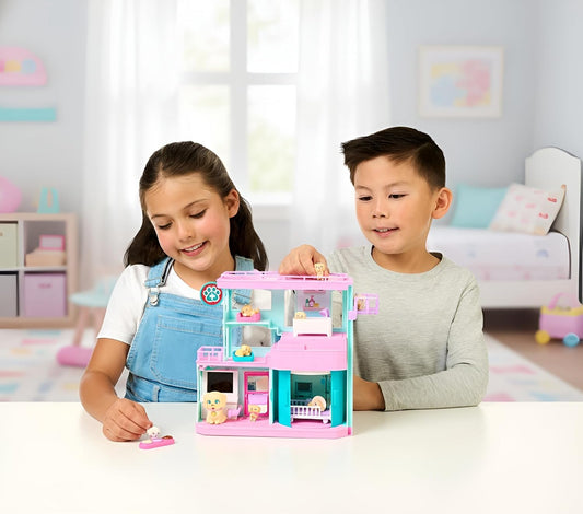 Little Live Pets Mama Surprise Families Pet Vet Playset, Set de Jue...
