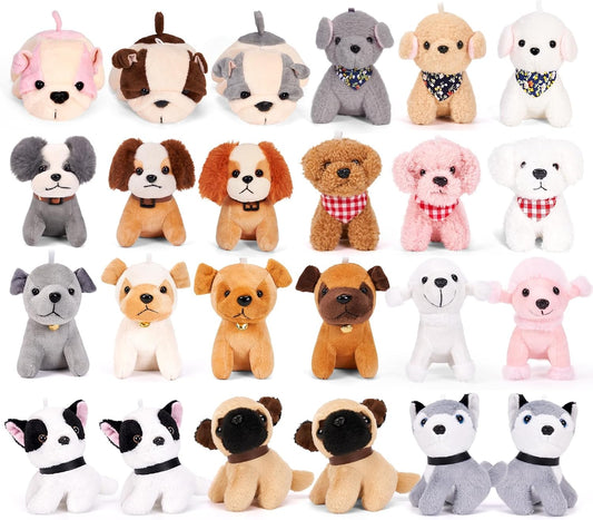 Niceup 24 piezas adoptar una fiesta de cachorros niños Mini perro d...