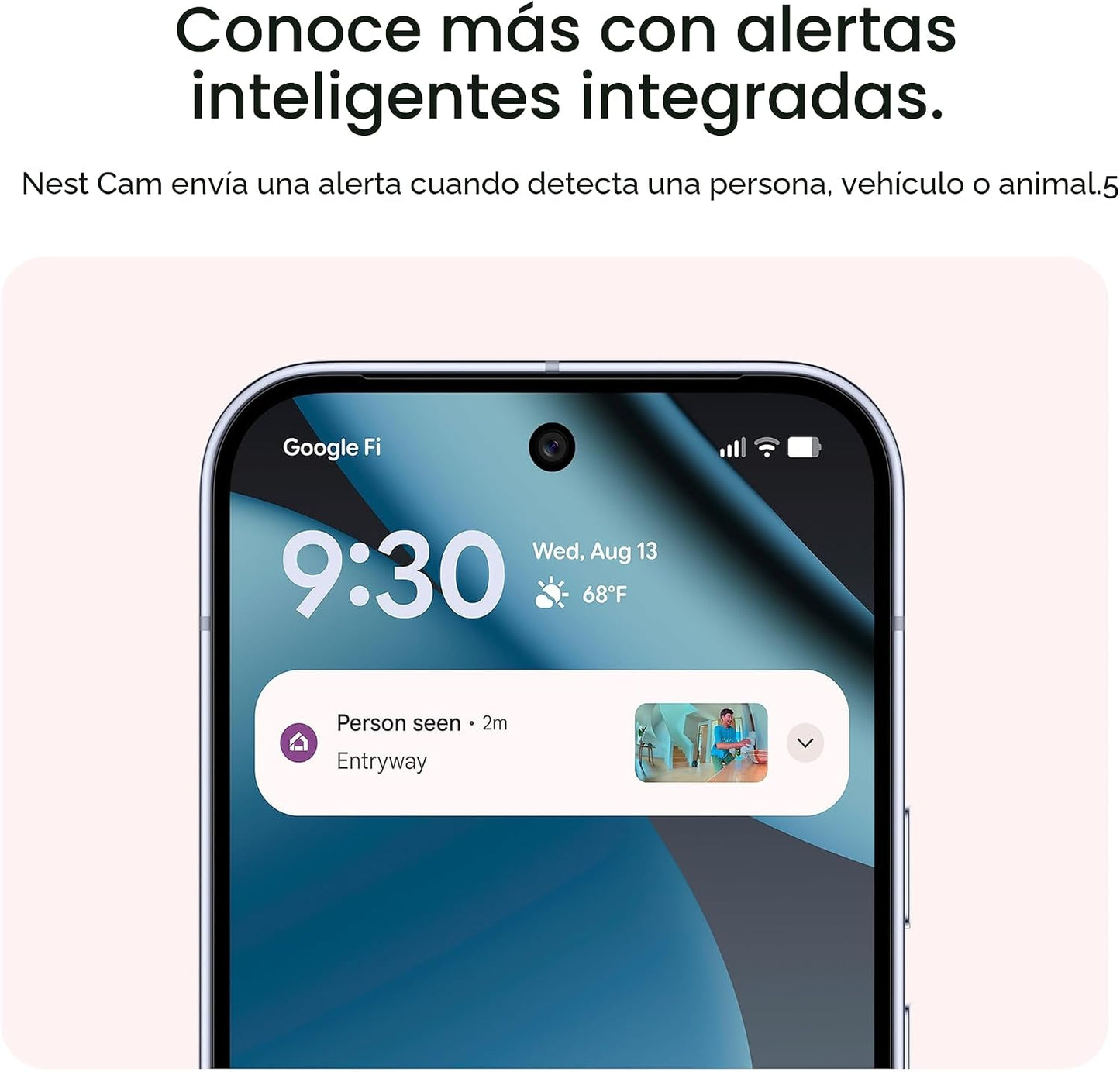 Google Nest Cam Indoor (con cable, 3ª generación) - Cámara de segur...
