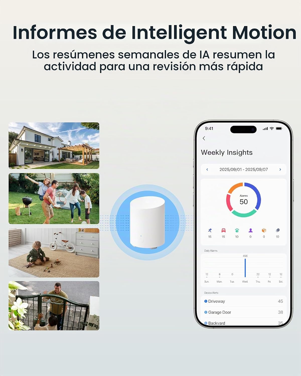 REOLINK Cámaras de seguridad inalámbricas para exteriores, detecció...