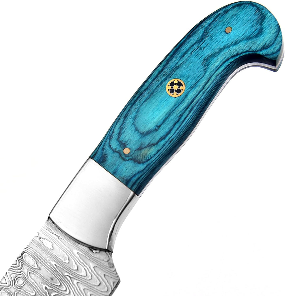 FYNCUT 101-1 Cuchillo de Cocina de Acero Inoxidable Damasco Forjado...