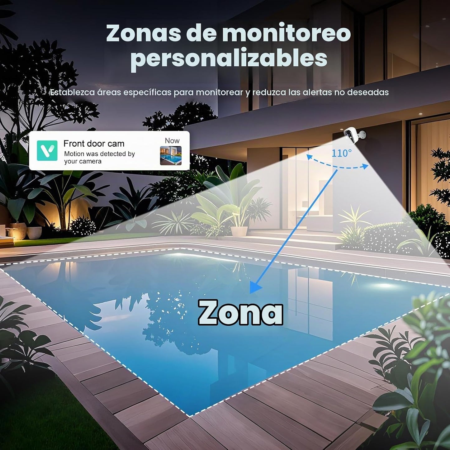 Techage Cámaras de seguridad inalámbricas para exteriores, cámaras...