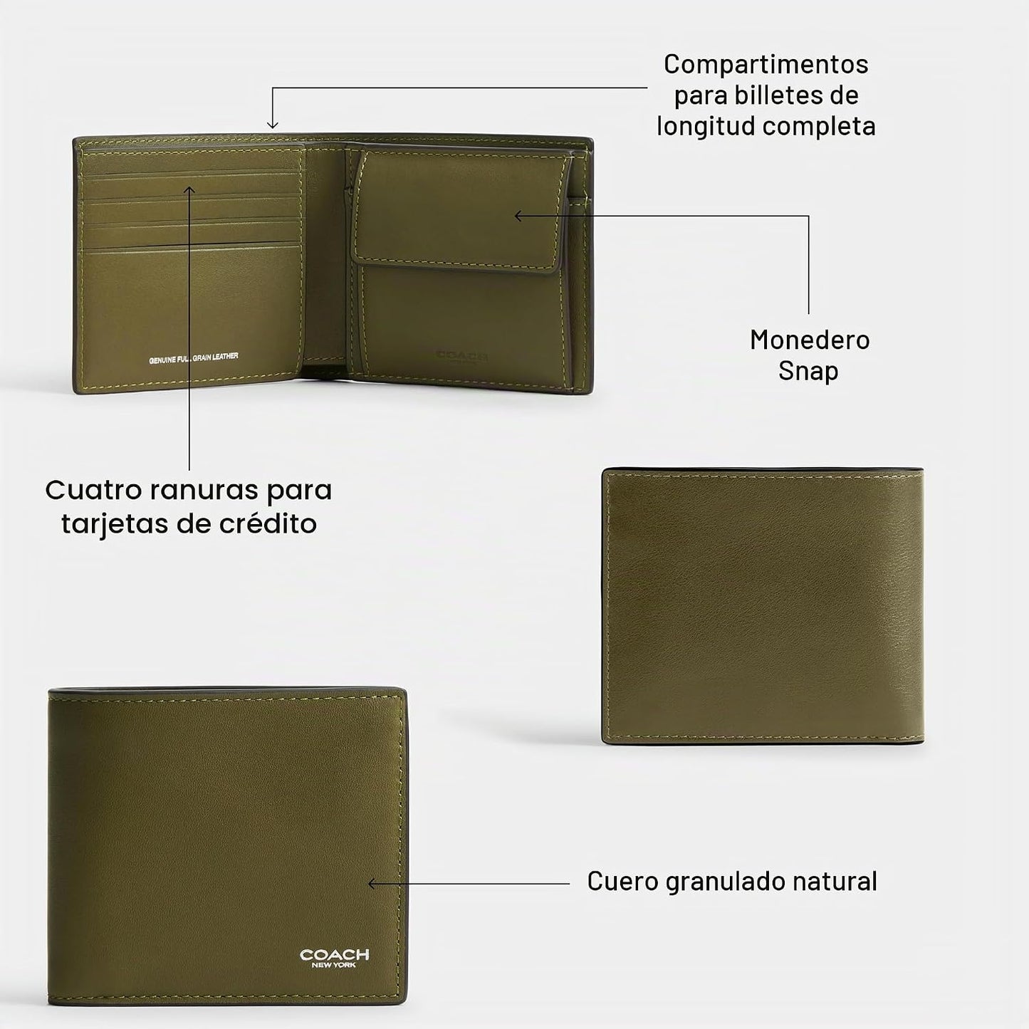 COACH Men's Coin Wallet