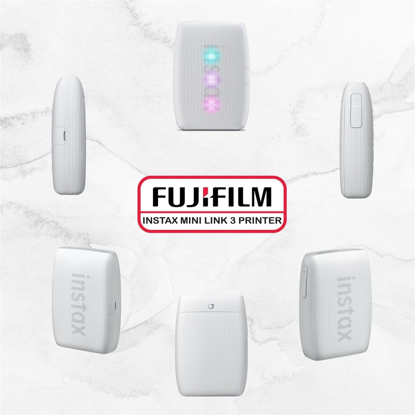 Fujifilm Instax Mini Link 3 - Paquete de película para impresora In...