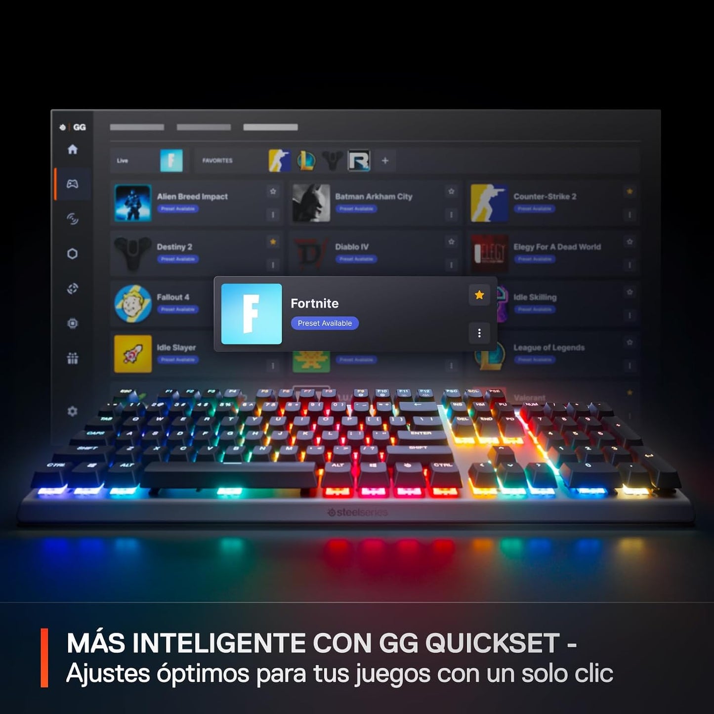 SteelSeries Interruptores hipermagnéticos Apex Pro Gen 3 OmniPoint...