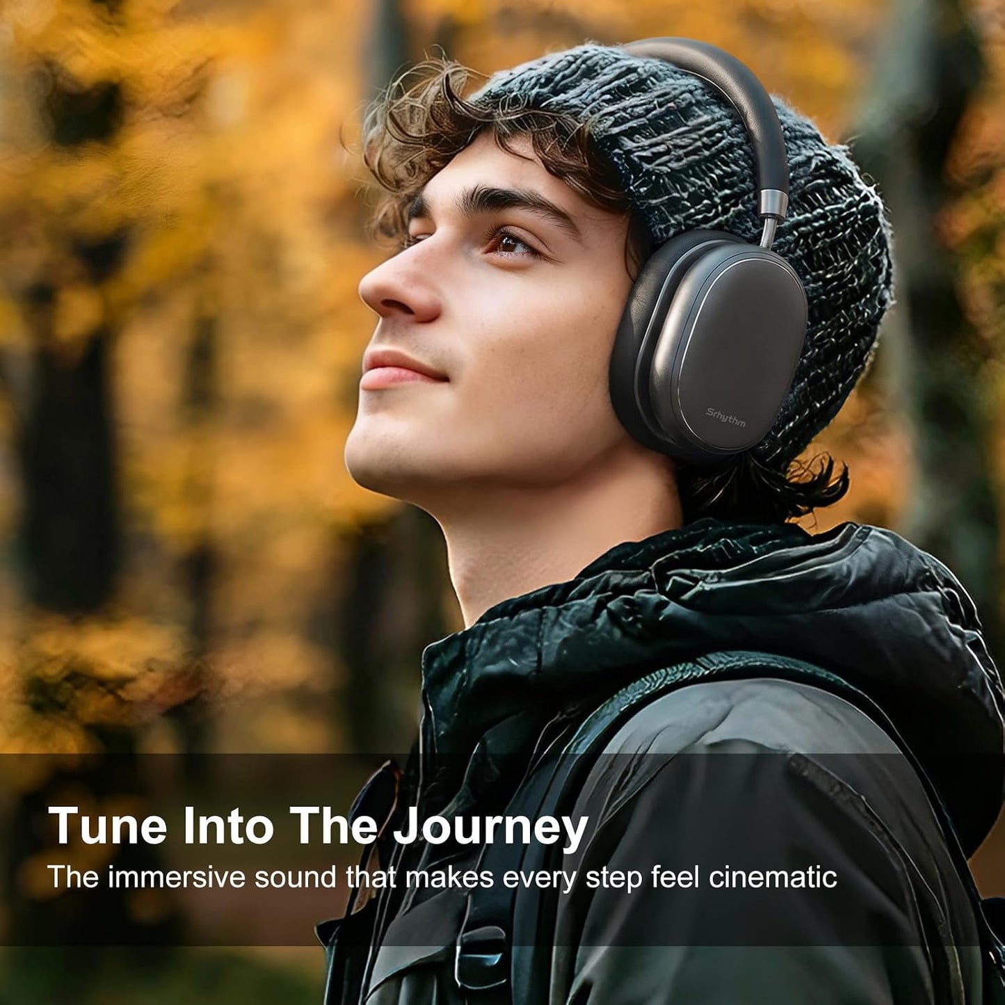 Srhythm NiceComfort 95 Auriculares inalámbricos con cancelación de...