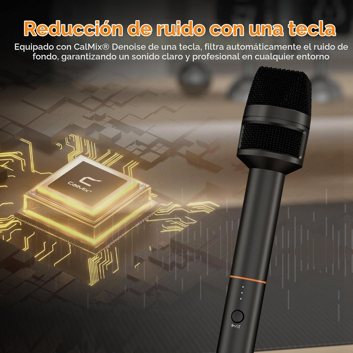 COMICA Revo S Micrófono de mano inalámbrico, micrófono profesional...