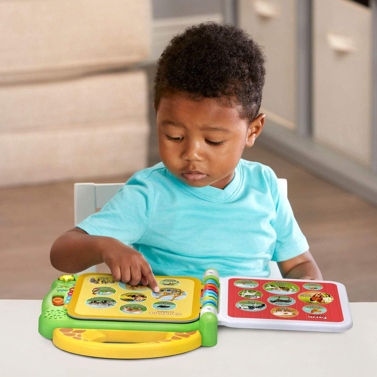 LeapFrog Libro para niños 100 Animals Book (libro de 100 animales),...