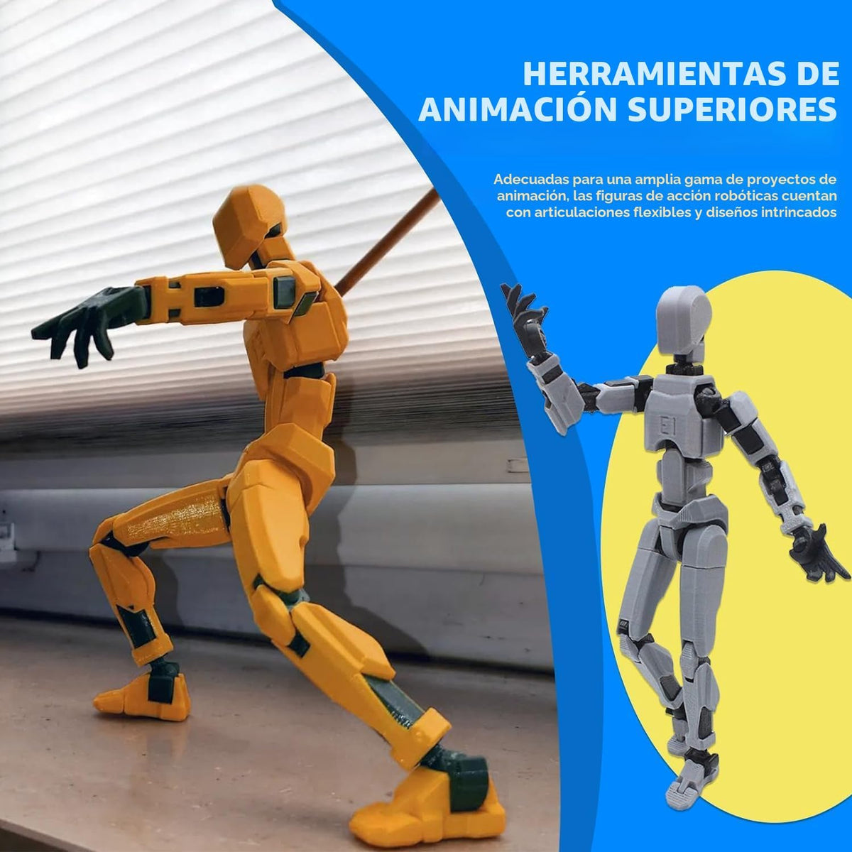 MerryXD T13 - Figura de acción 3D, figura de acción de Nova Titan L...