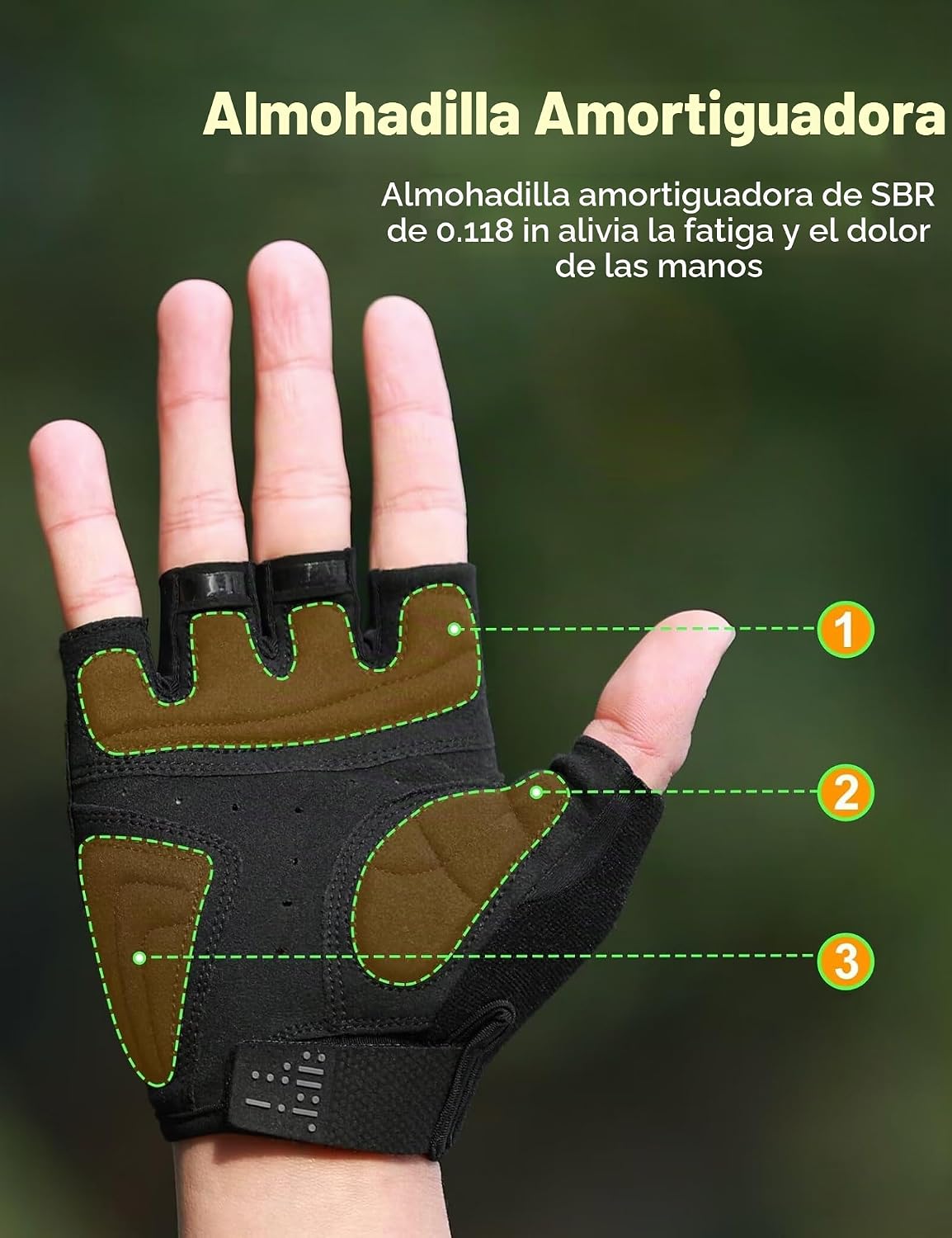 INBIKE Guantes de ciclismo para hombres y mujeres, transpirables |...