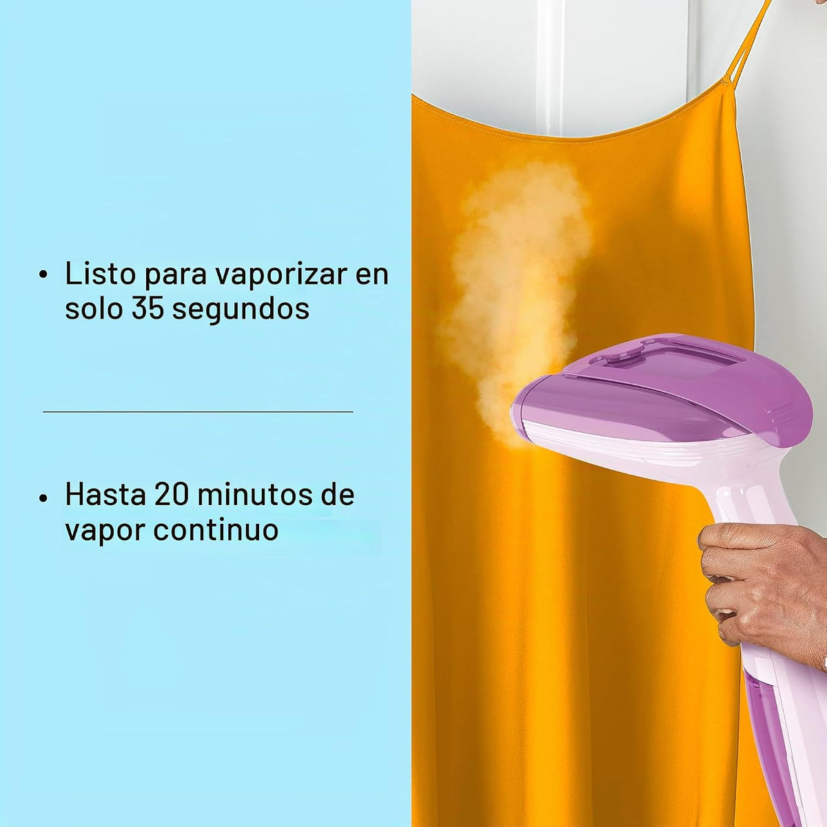 Conair Vaporizador de mano para ropa, vaporizador de tela Turbo Ext...