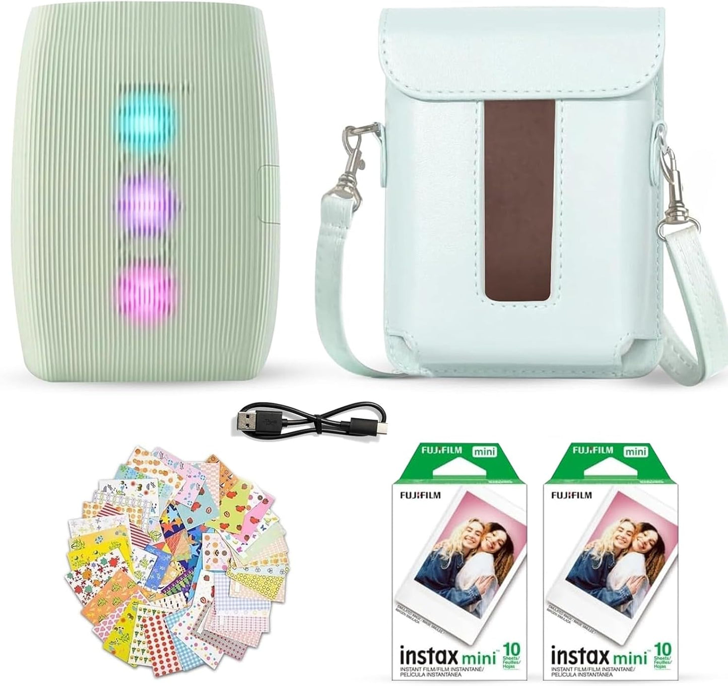 Fujifilm Instax Mini Link 3 Impresora para Smartphone Verde Salvia...