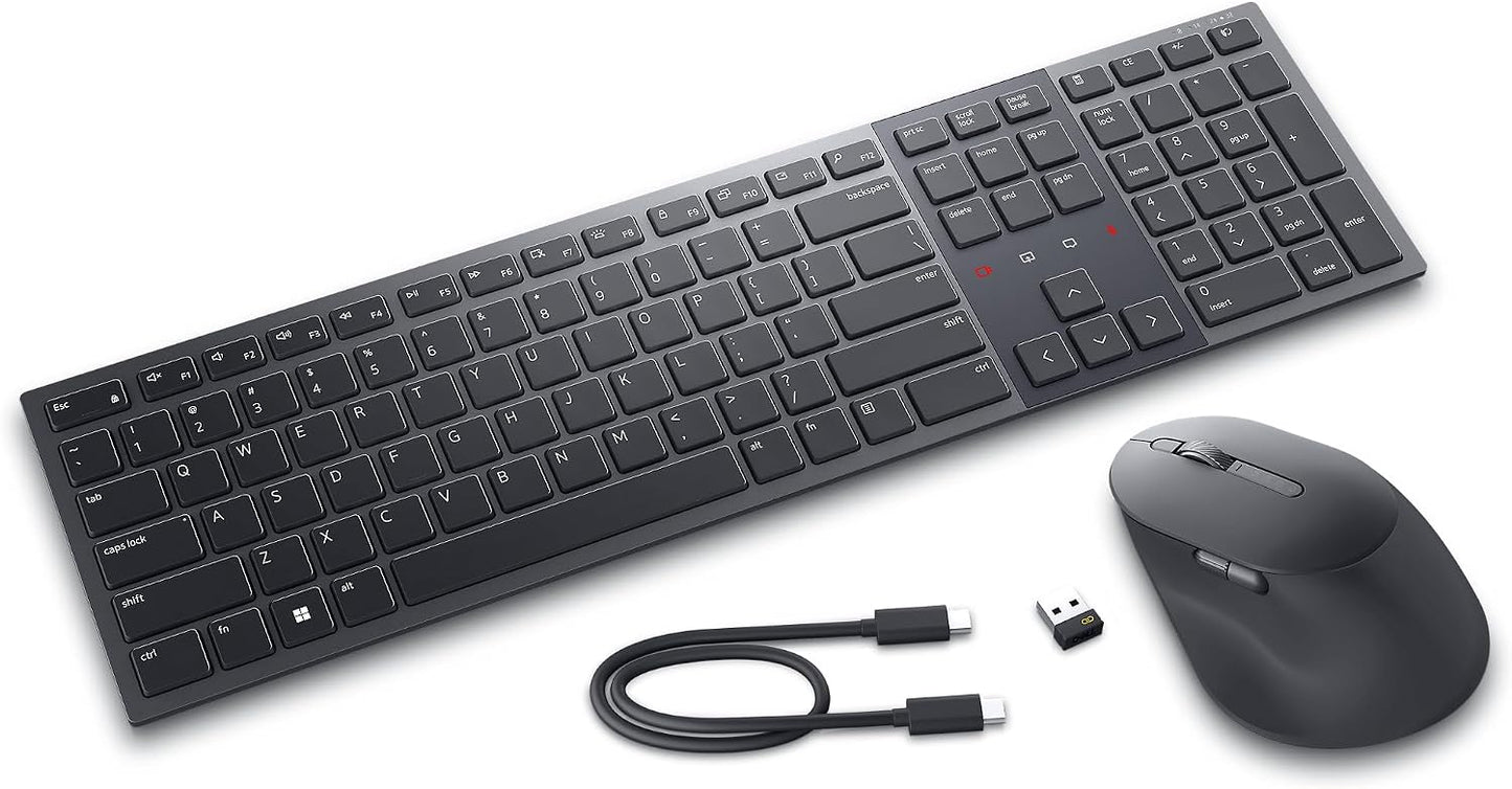 Dell Teclado y mouse KM900 Premier Collaboration - Controles táctil...