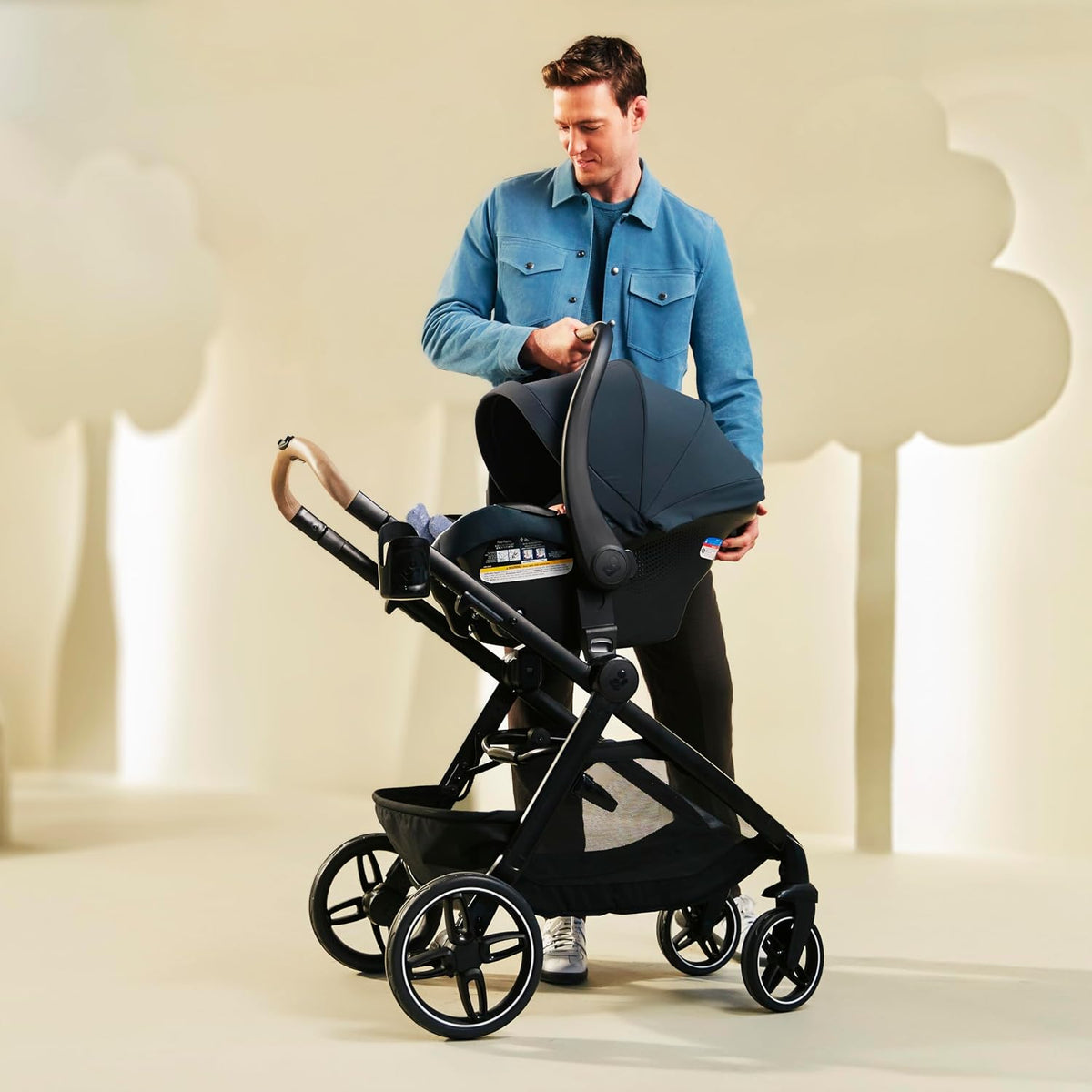 Maxi-Cosi Zelia Pro - Sistema de viaje 5 en 1 con asiento de automó...