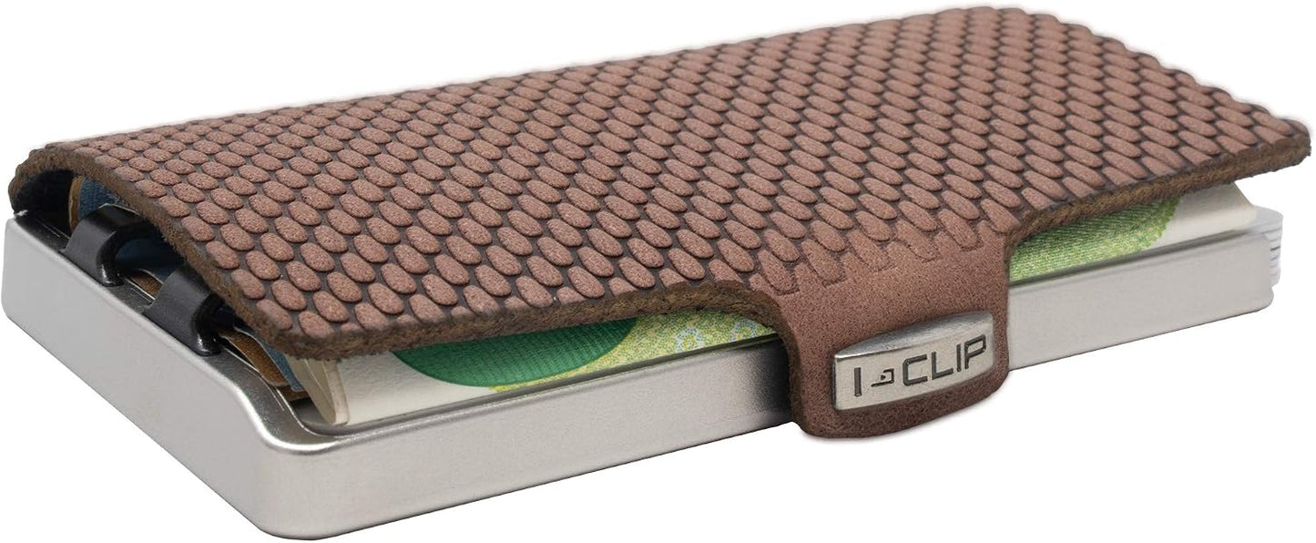 I-CLIP Acero inoxidable con clip intercambiable - Cartera delgada -...