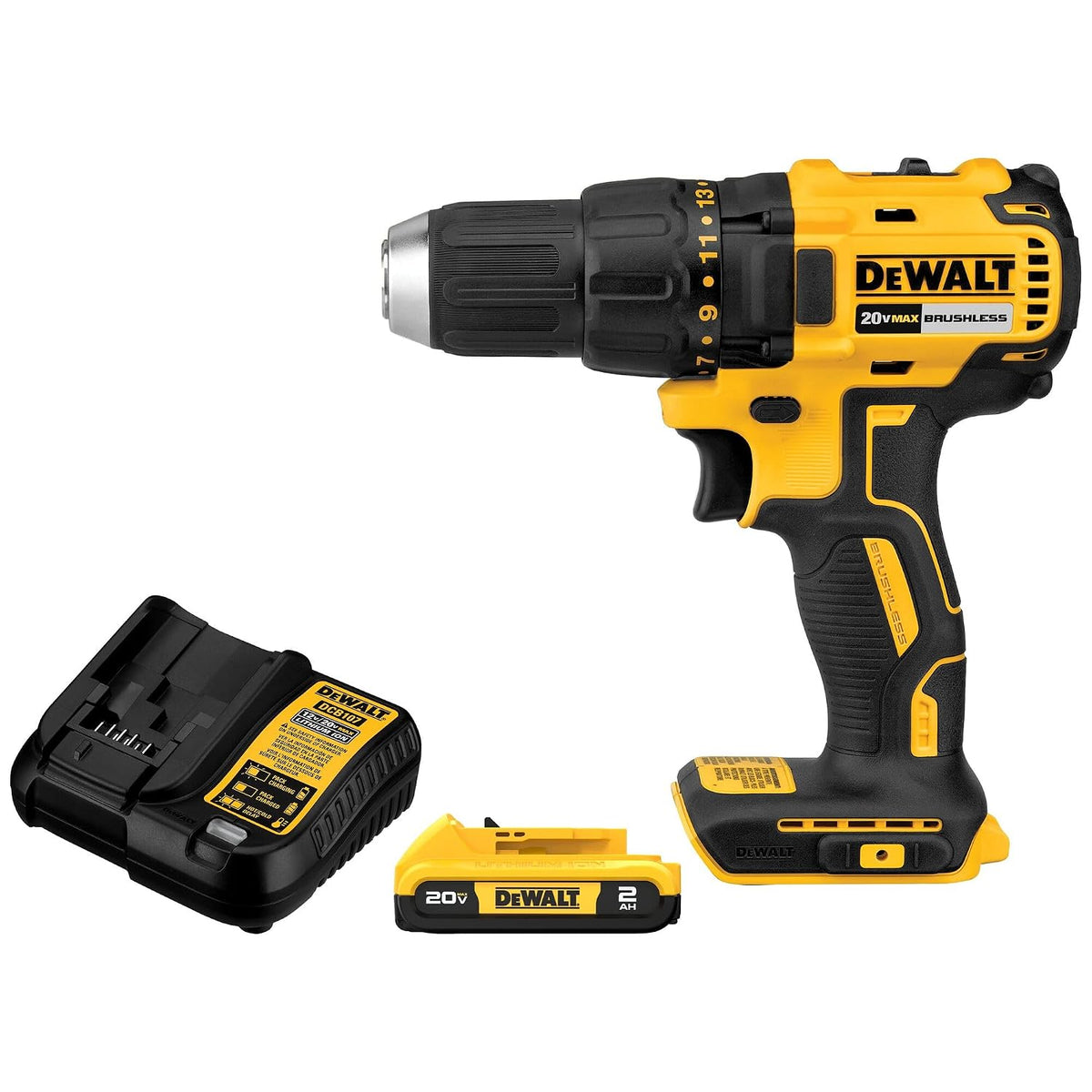 DEWALT Juego de destornilladores inalámbricos de 20 V Max, taladro...